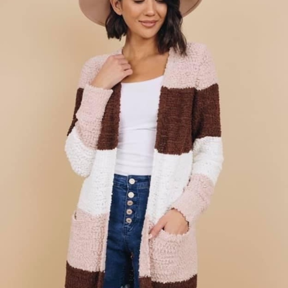 Colorblock cardigan - Picture 2 of 2